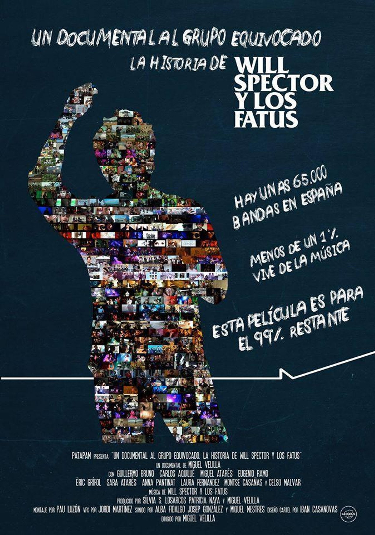 Un documental al grupo equivocado: La historia de Will Spector y Los Fatus filmaffisch