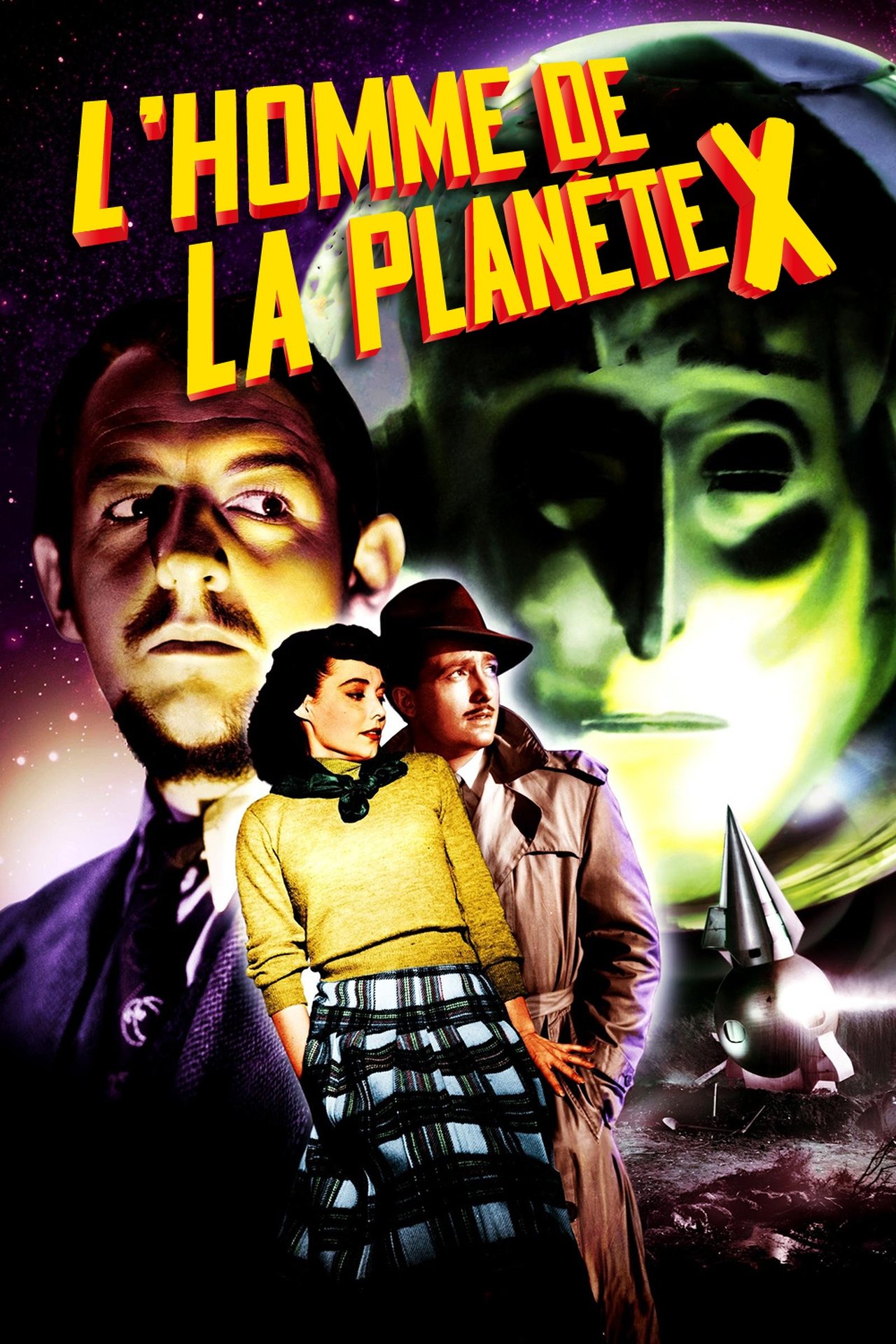 L'homme de la planète X poster