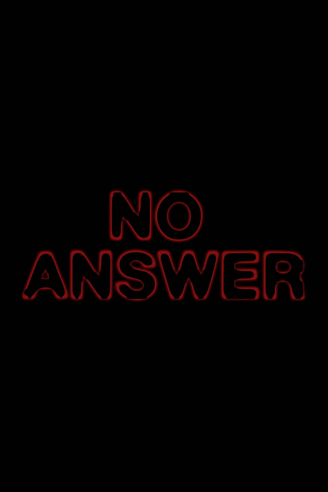 No Answer Backdrop