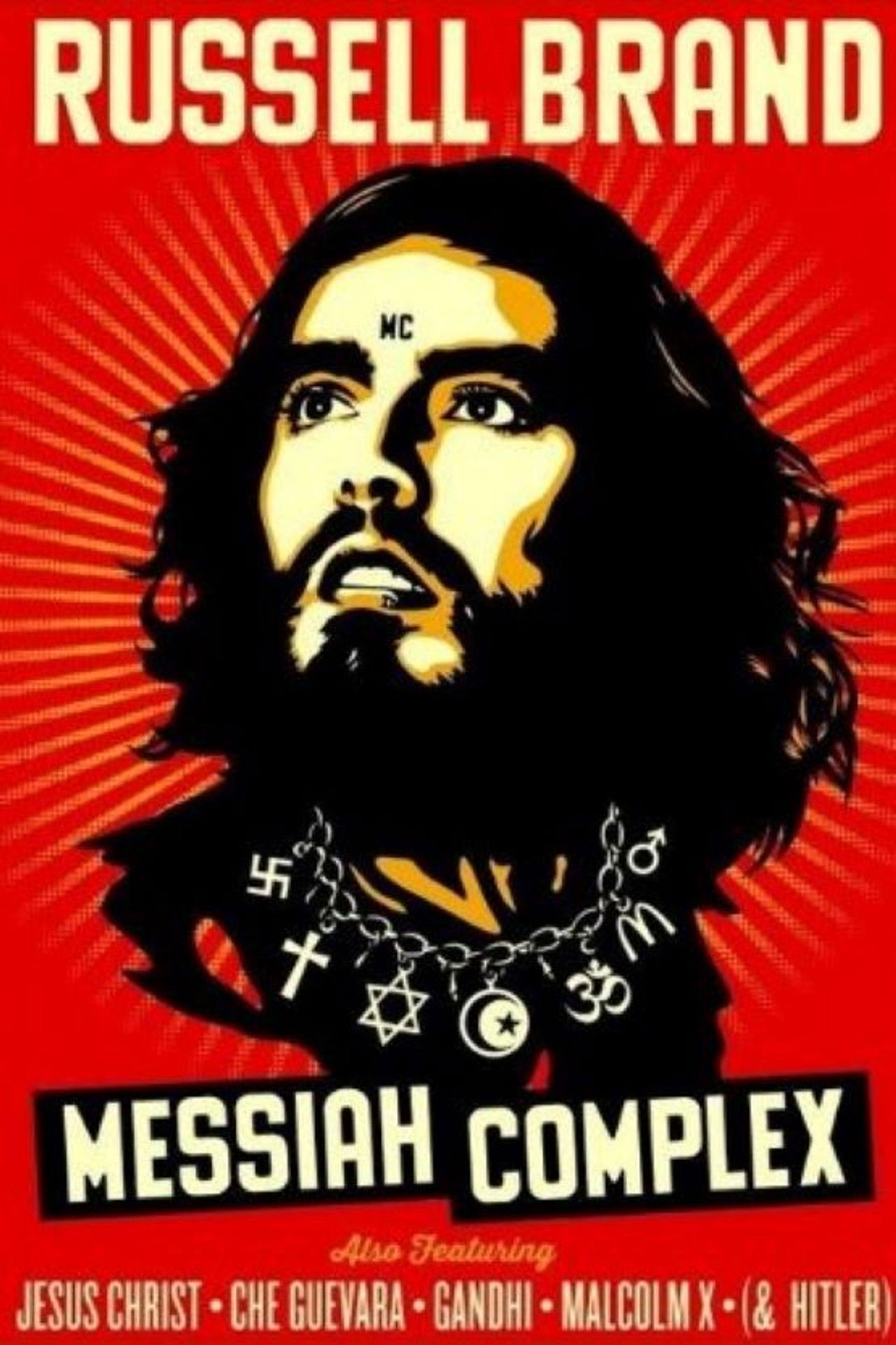 Russell Brand: Messiah Complex Backdrop