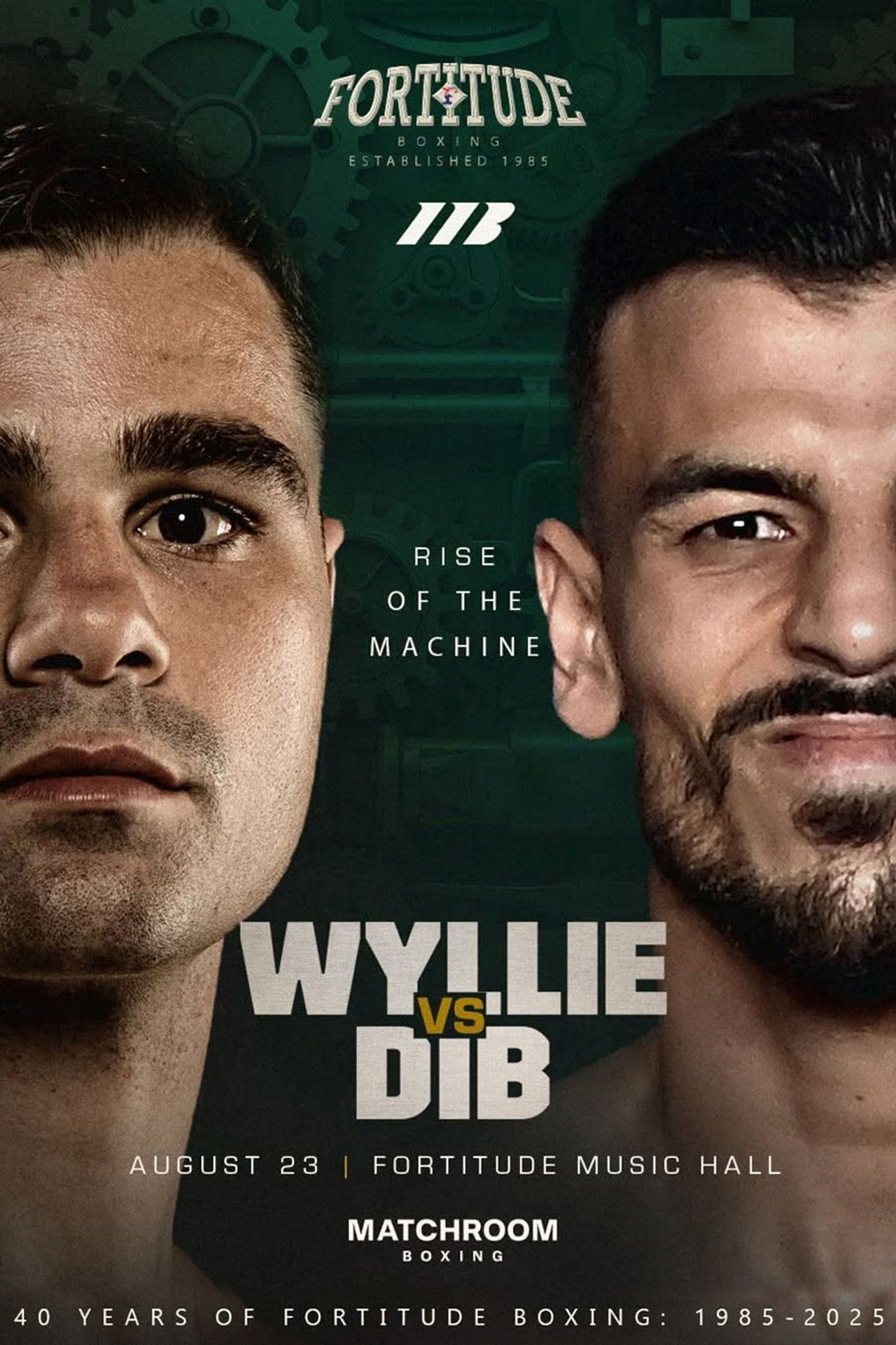 Jake Wyllie vs. Youssef Dib poster