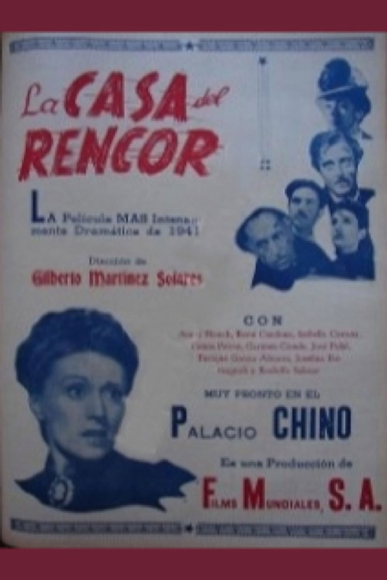 La casa del rencor Backdrop