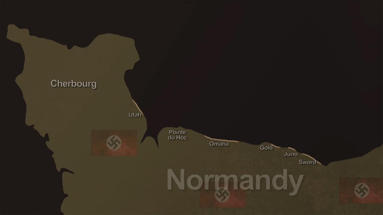 D-Day: Over Normandy background