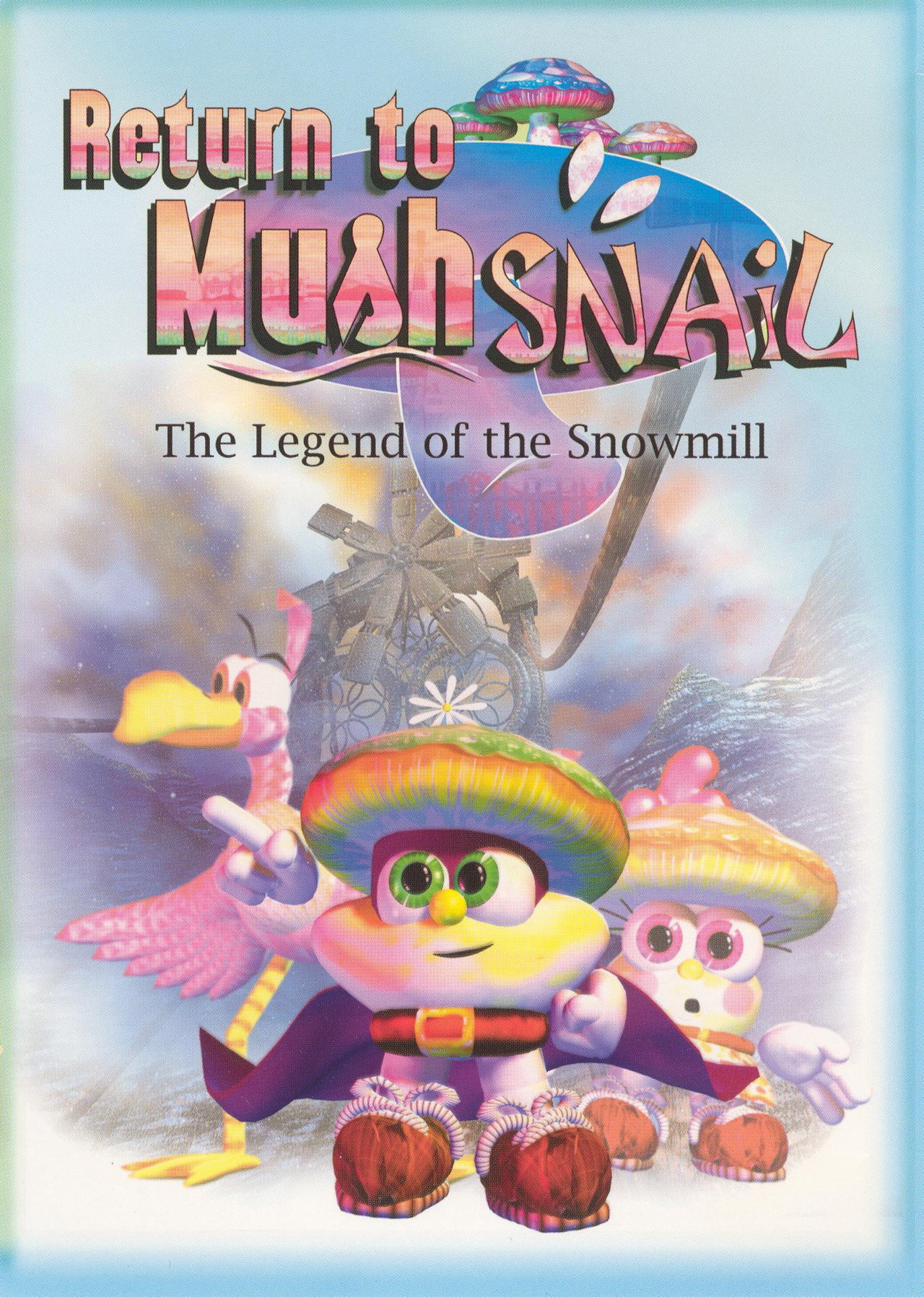 Return to Mushsnail: The Legend of the Snowmill Backdrop