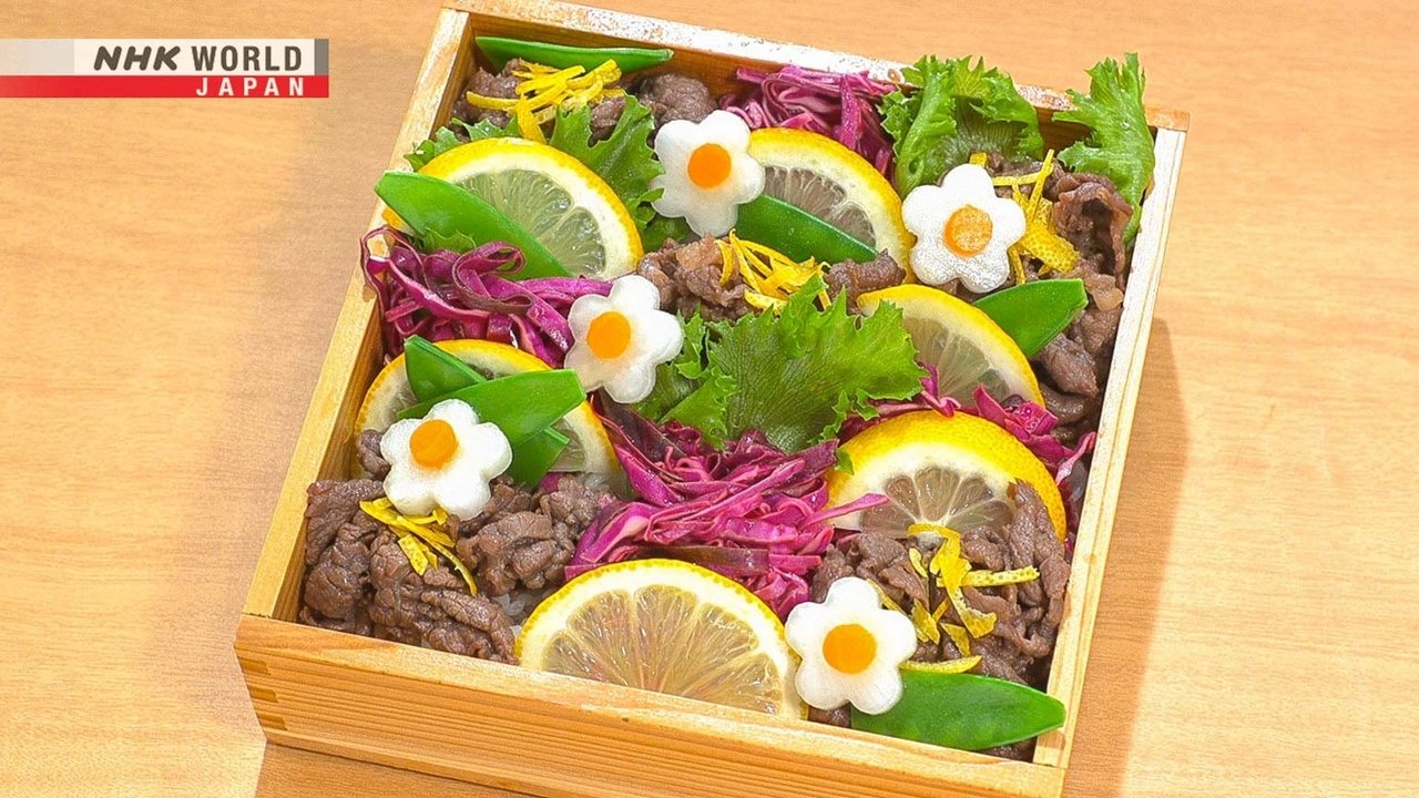 BENTO EXPO - Season 8 Episode 2 : Lemon-marinated Shrimp Bento & Lemon Chirashi-zushi Bento