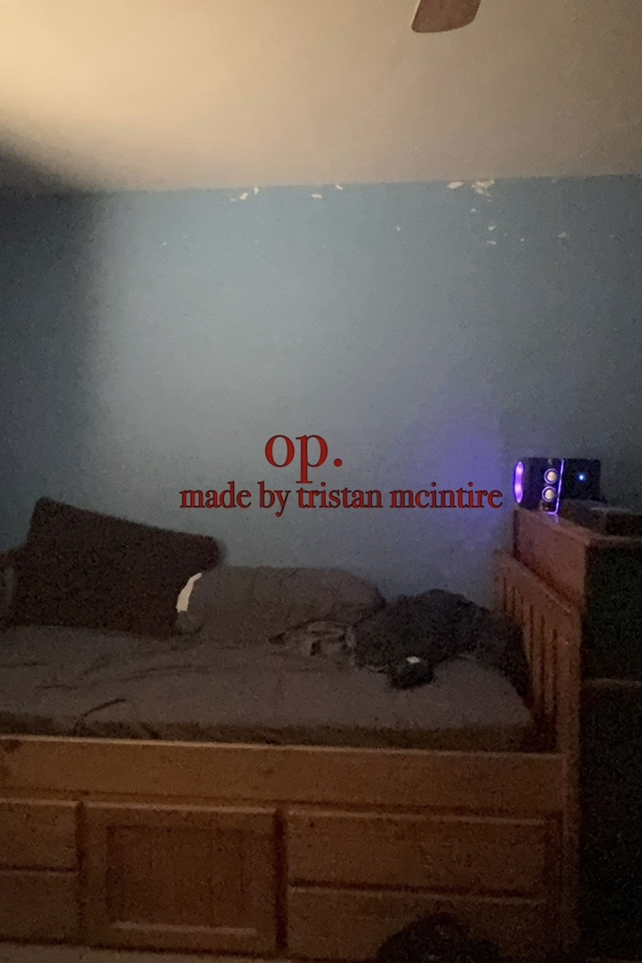 op. (a short film) poster