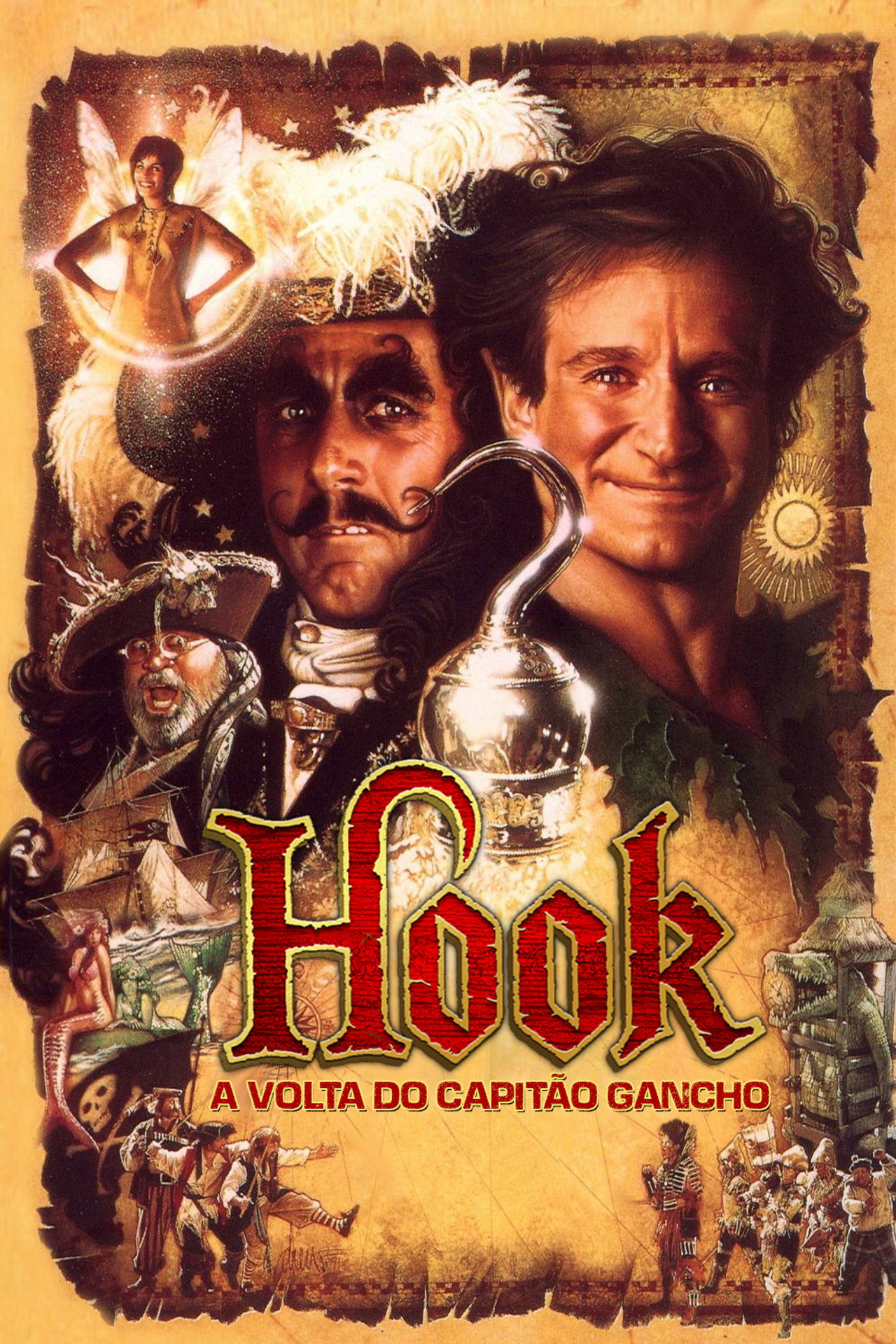 Pôster de Hook: A Volta do Capitão Gancho