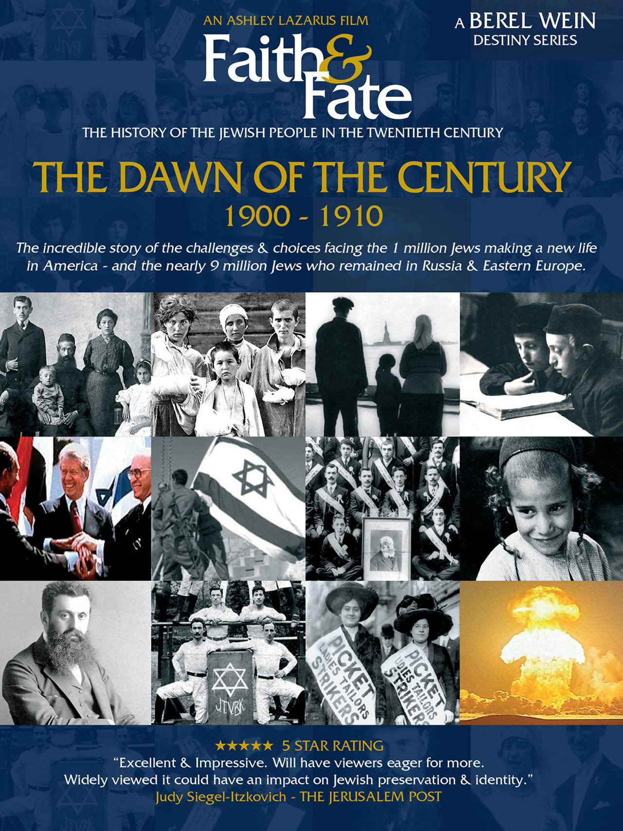 Faith and Fate: The Story of The Jewish People In The 20th Century filmaffisch
