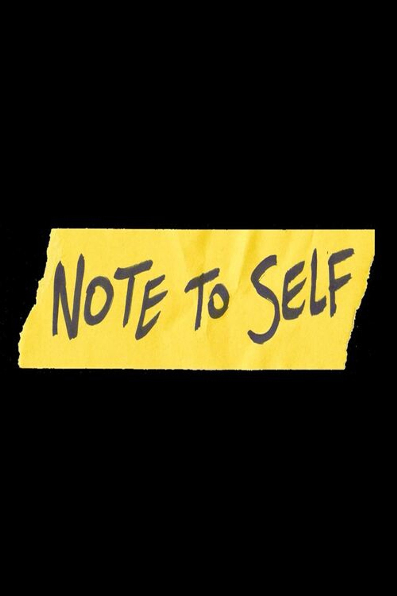 Note to Self filmaffisch