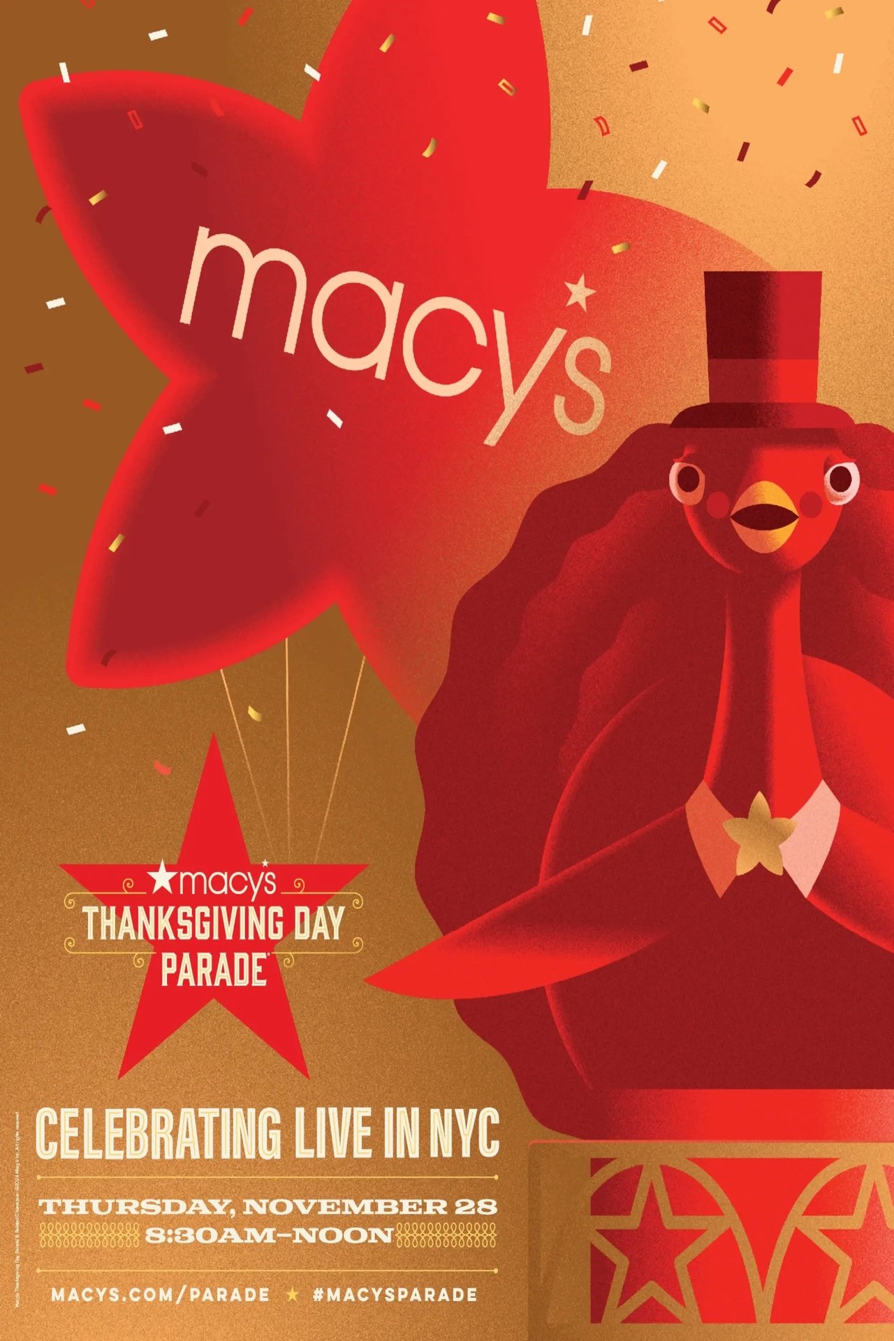 The 98th Annual Macy’s Thanksgiving Day Parade poster