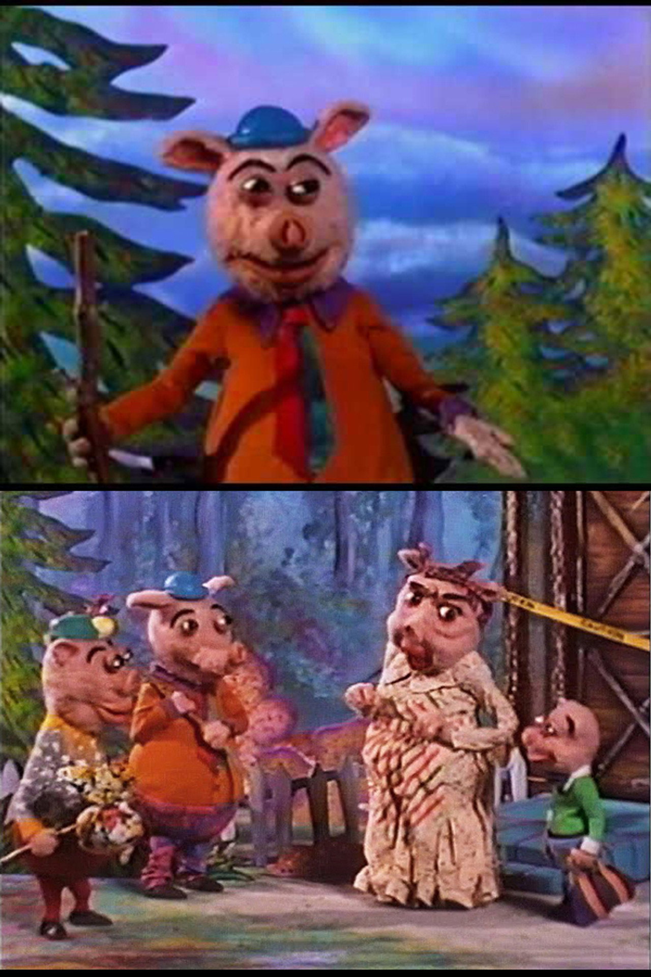 Three Little Pigs Sing A Gig filmaffisch