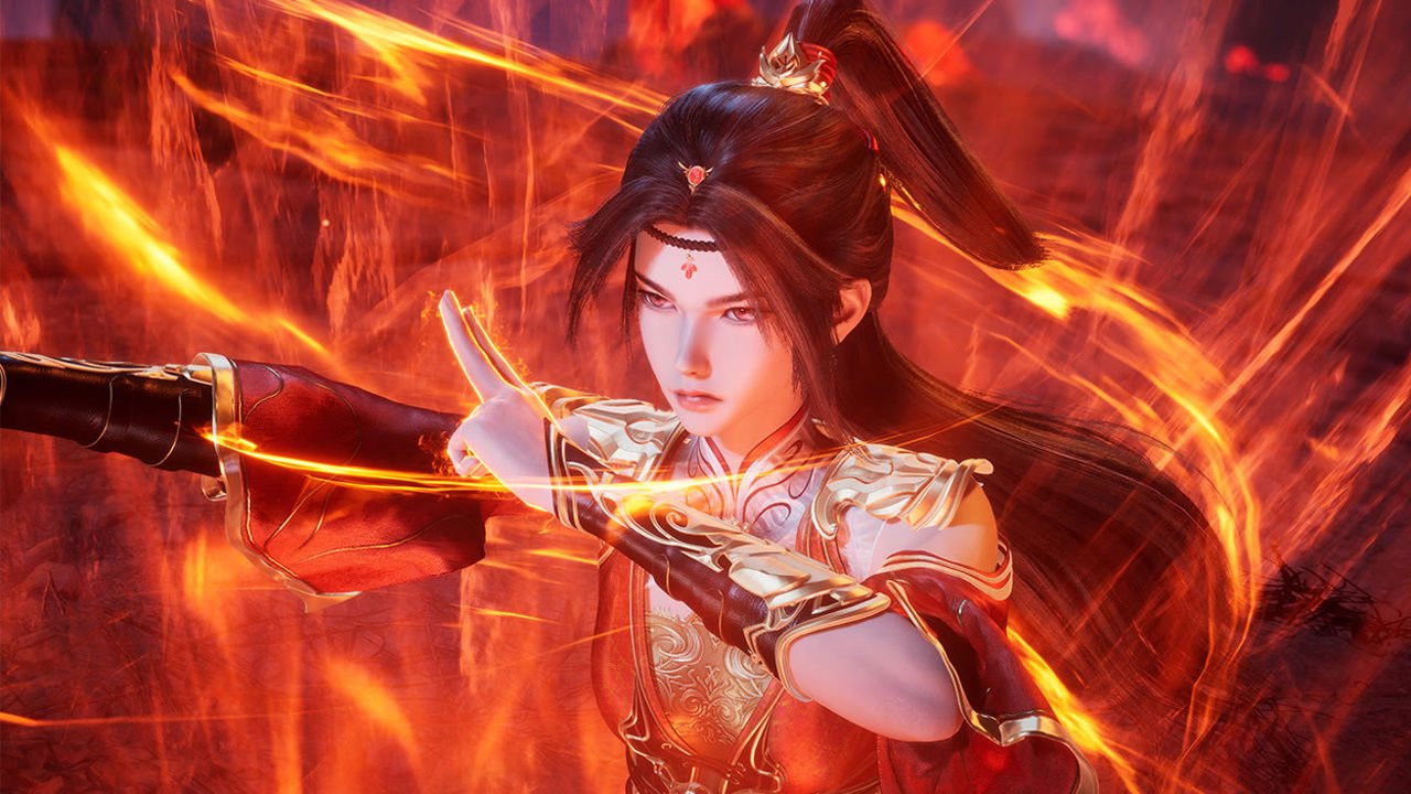 武碎星河 backdrop