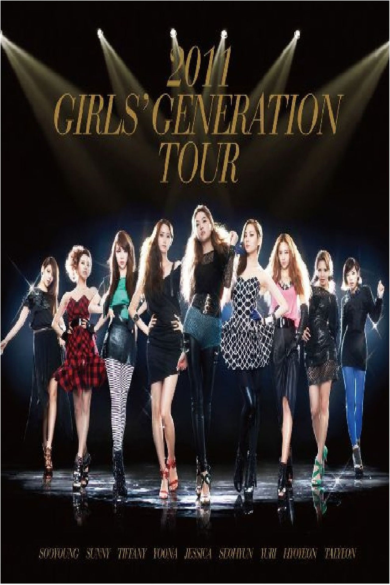 Girls' Generation 2nd Asia Tour Backdrop