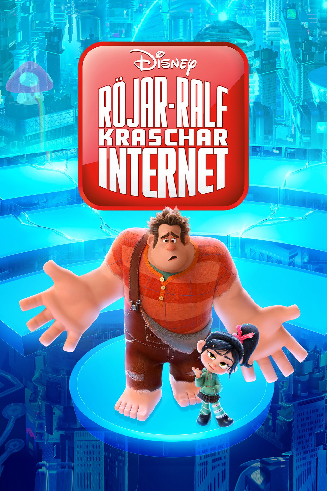 Röjar-Ralf kraschar internet filmaffisch