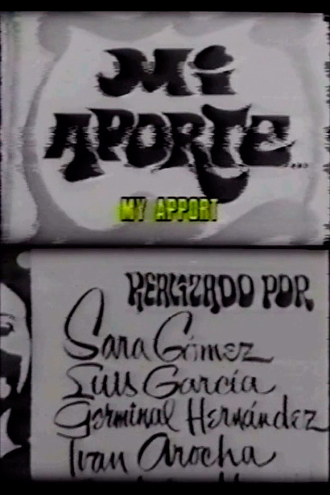 Mi aporte filmaffisch