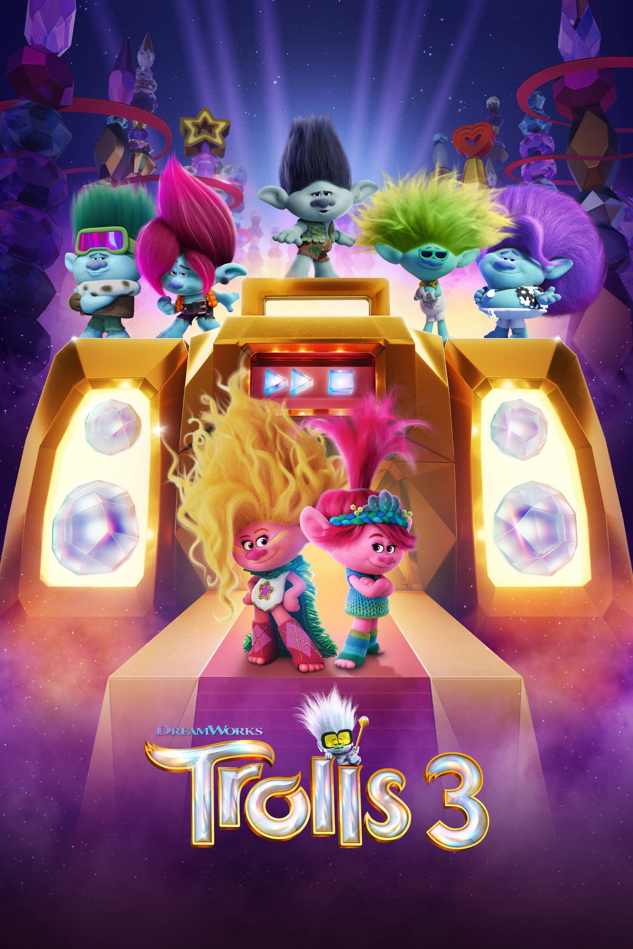 Trolls 3 filmaffisch