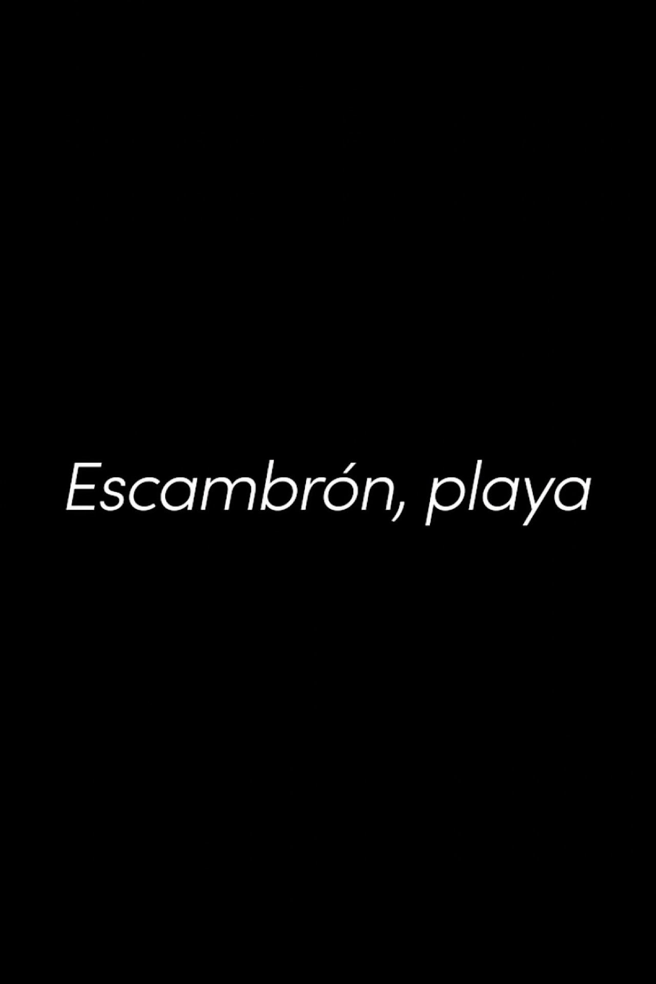 Escambrón, playa Backdrop