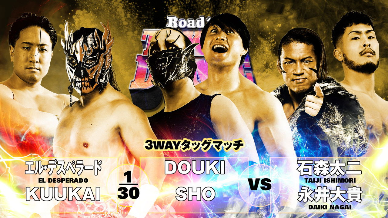 NJPW Road to Tokyo Dome 2025 - Day 3 backdrop