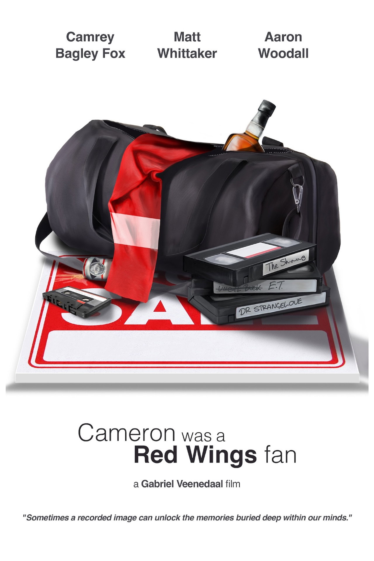 Cameron Was A Red Wings Fan Backdrop