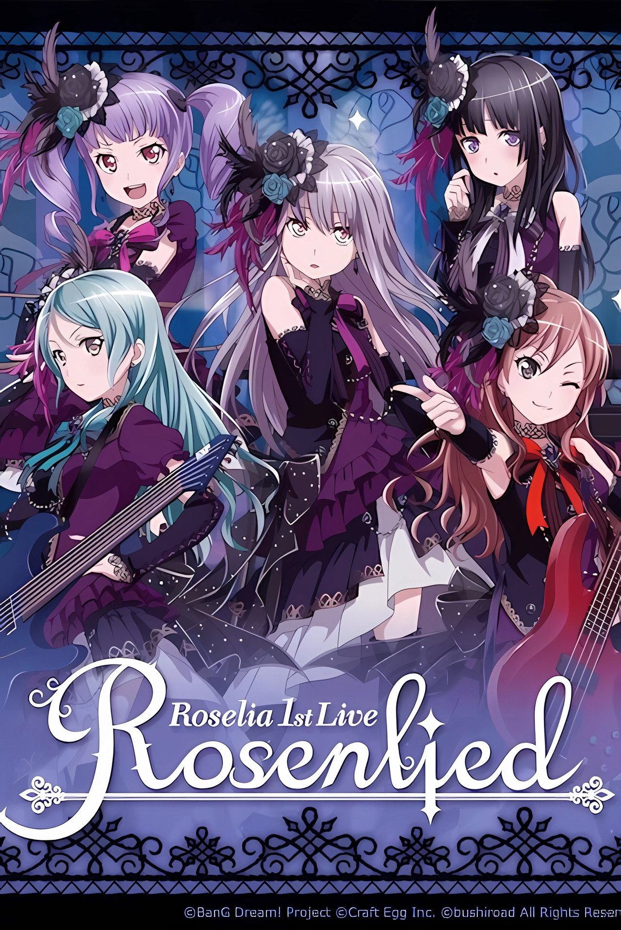 Roselia 1st Live「Rosenlied」 filmaffisch