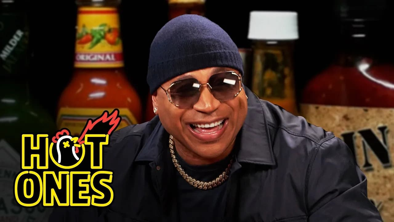 Hot Ones - Season 20 Episode 5 : LL COOL J Needs Some Milk While Eating Spicy Wings