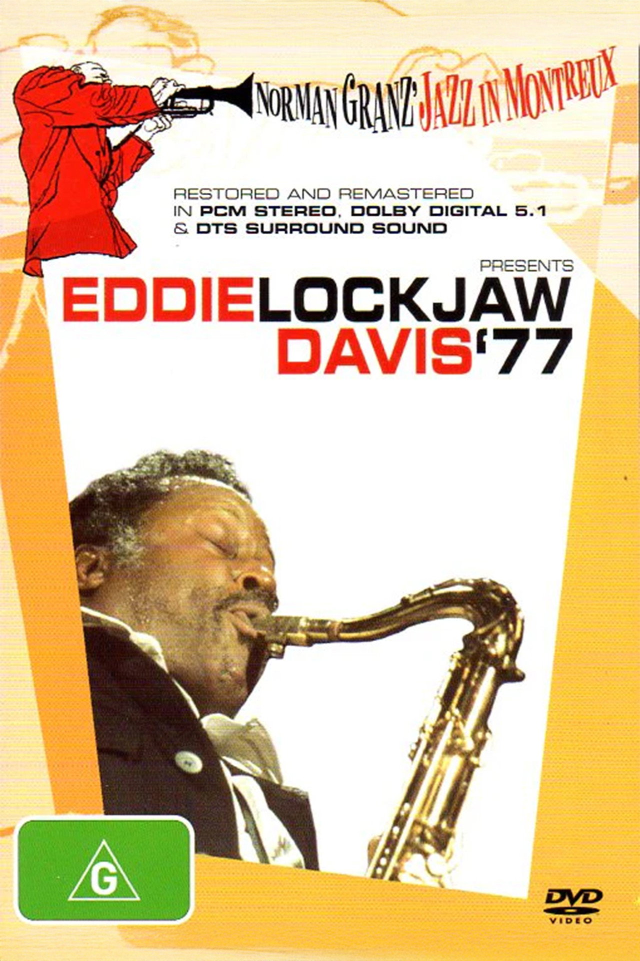 Norman Granz' Jazz In Montreux Presents Eddie Lockjaw Davis '77 Backdrop