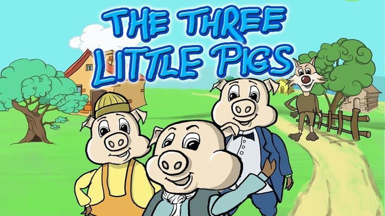Scen från The Three Little Pigs
