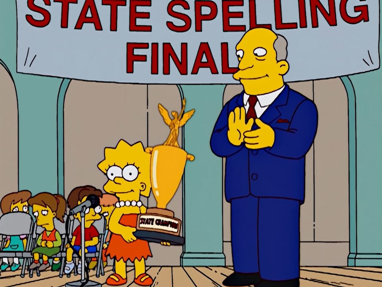 The Simpsons - Season 14 Episode 12 : I'm Spelling as Fast as I Can