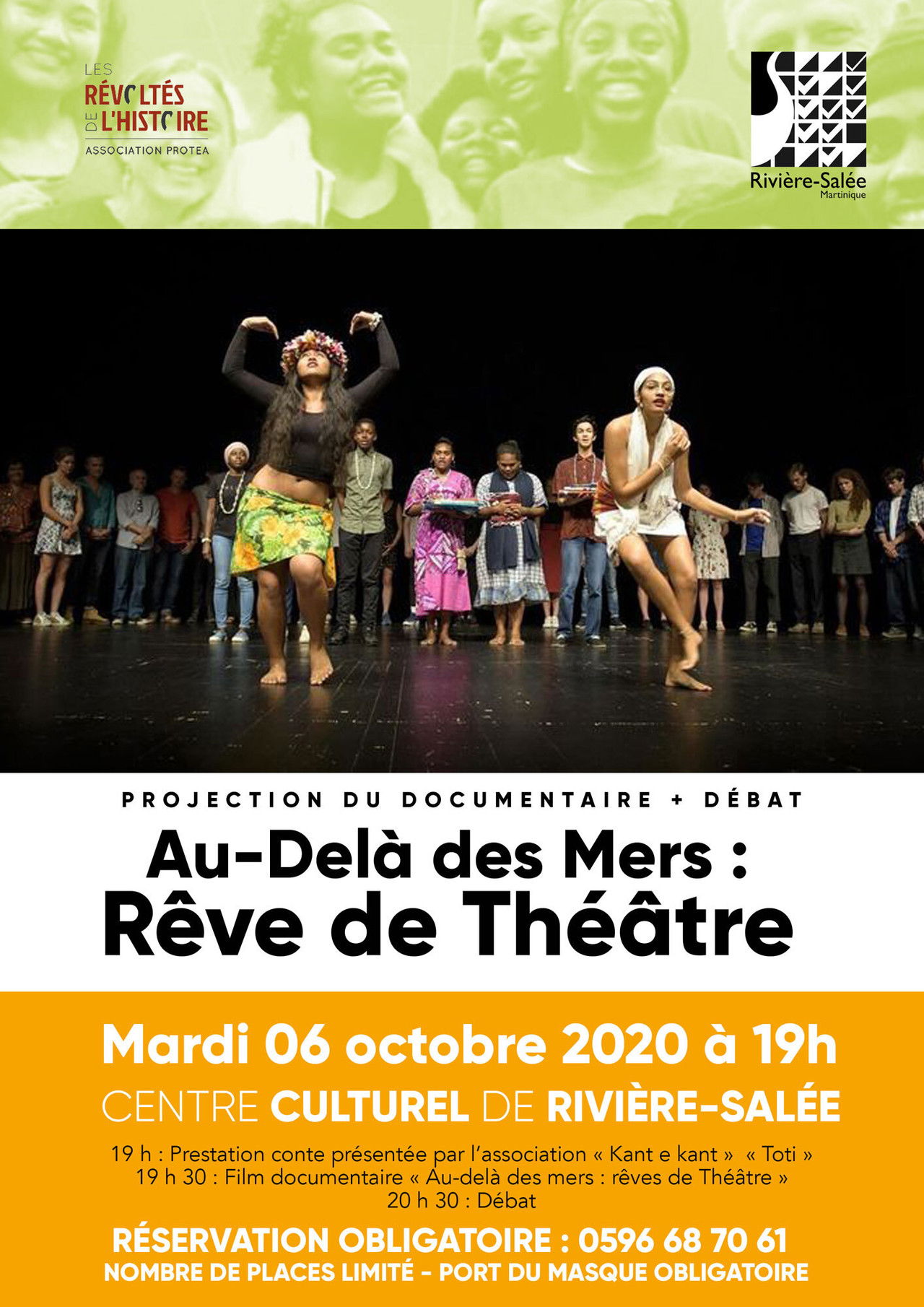 Au-delà des mers, rêve de théâtre Backdrop