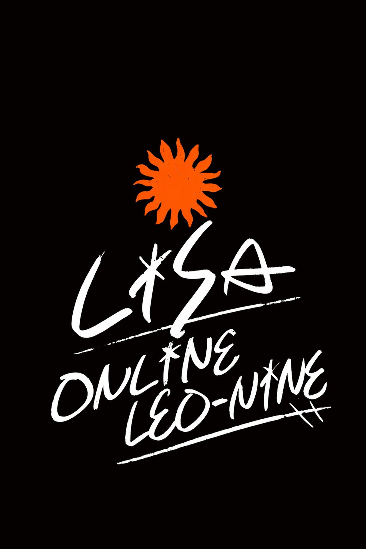 LiVE is Smile Always ONLiNE LEO-NiNE Backdrop