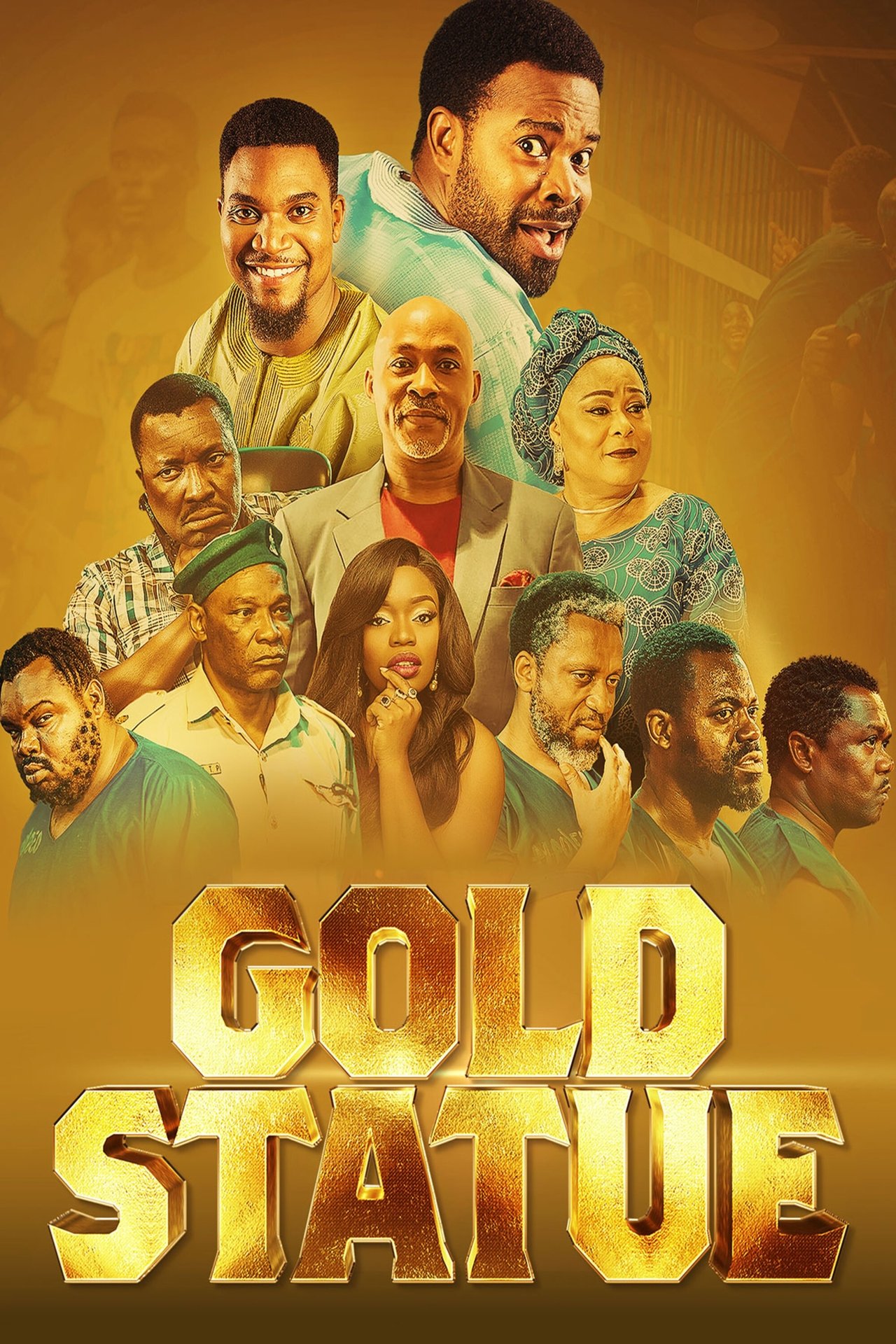 Gold Statue poster