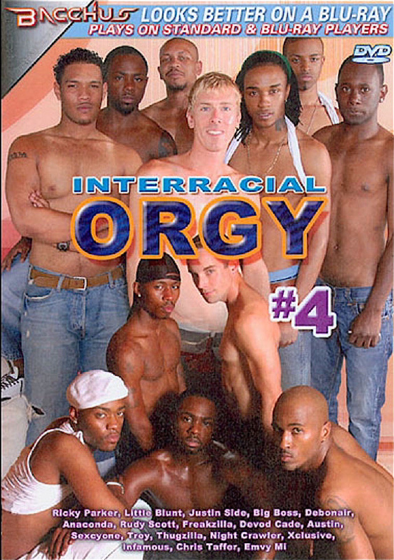Interracial Orgy 4 filmaffisch