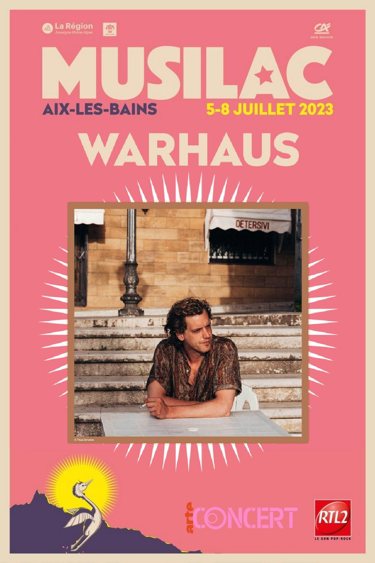 Warhaus - Musilac 2023 filmaffisch