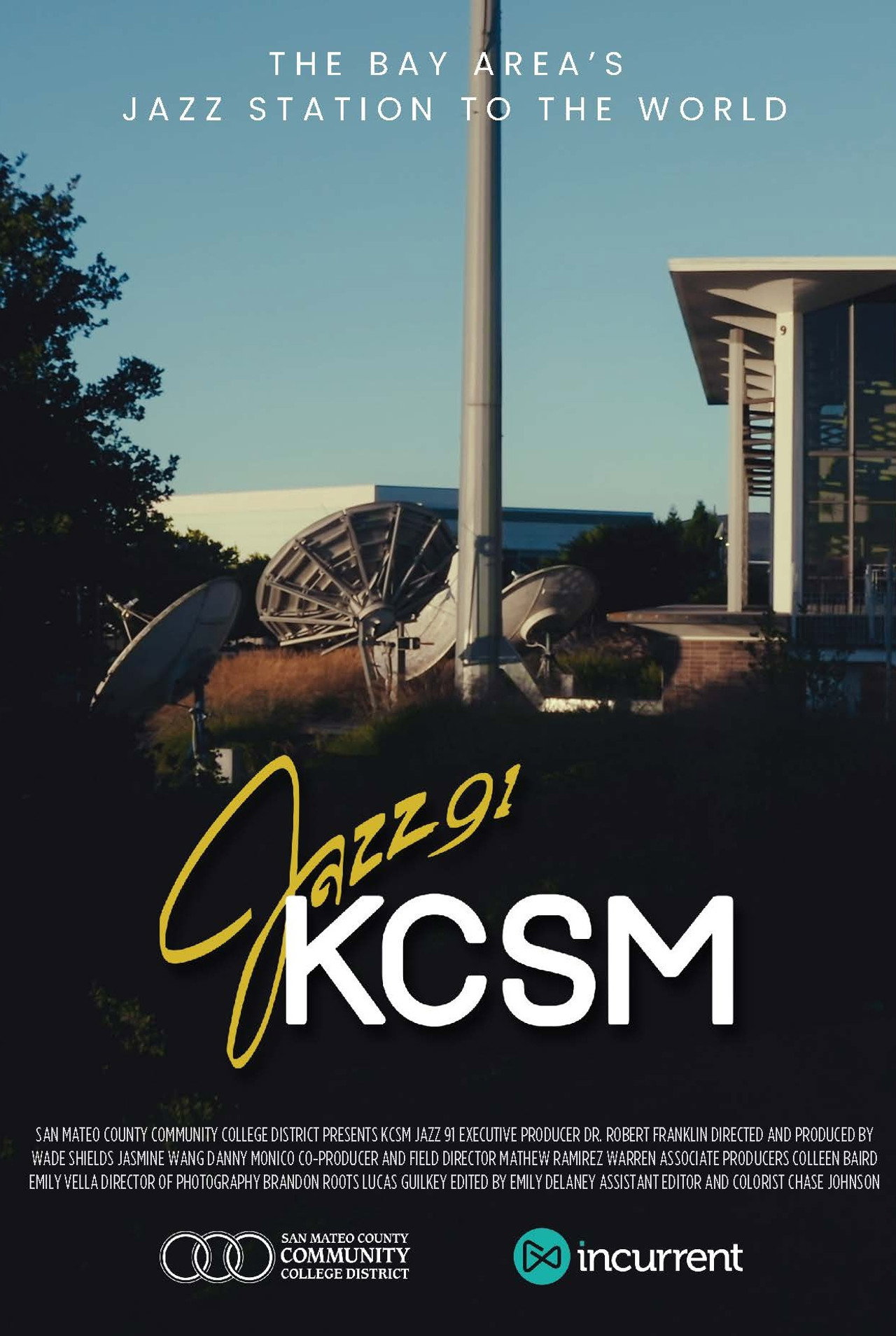 KCSM 91.1: The Bay Area's Jazz Station to the World filmaffisch