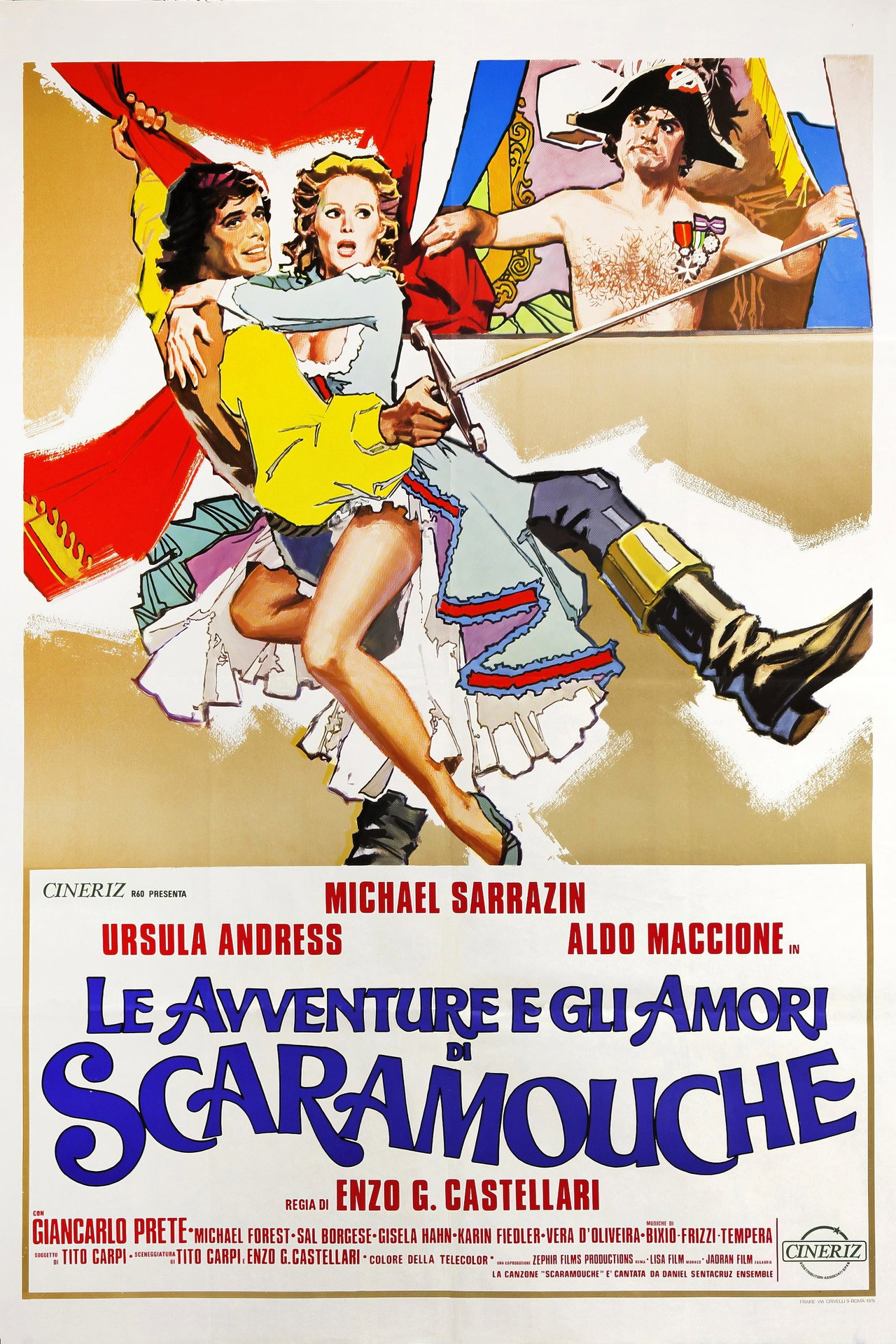 Le avventure e gli amori di Scaramouche filmaffisch