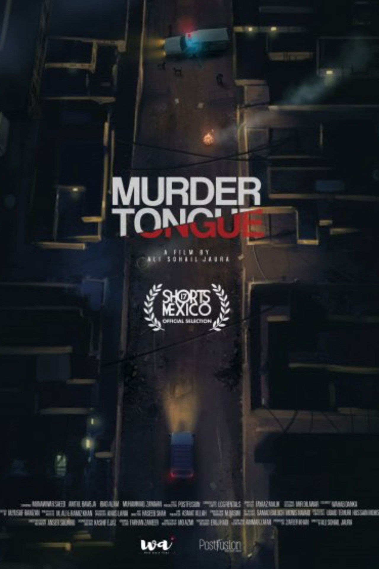 Murder Tongue Backdrop