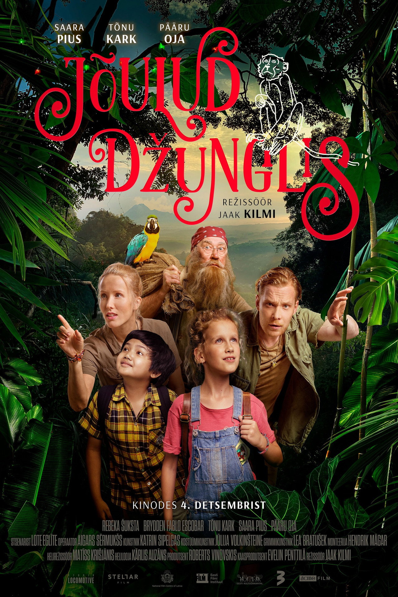 Jõulud džunglis filmaffisch