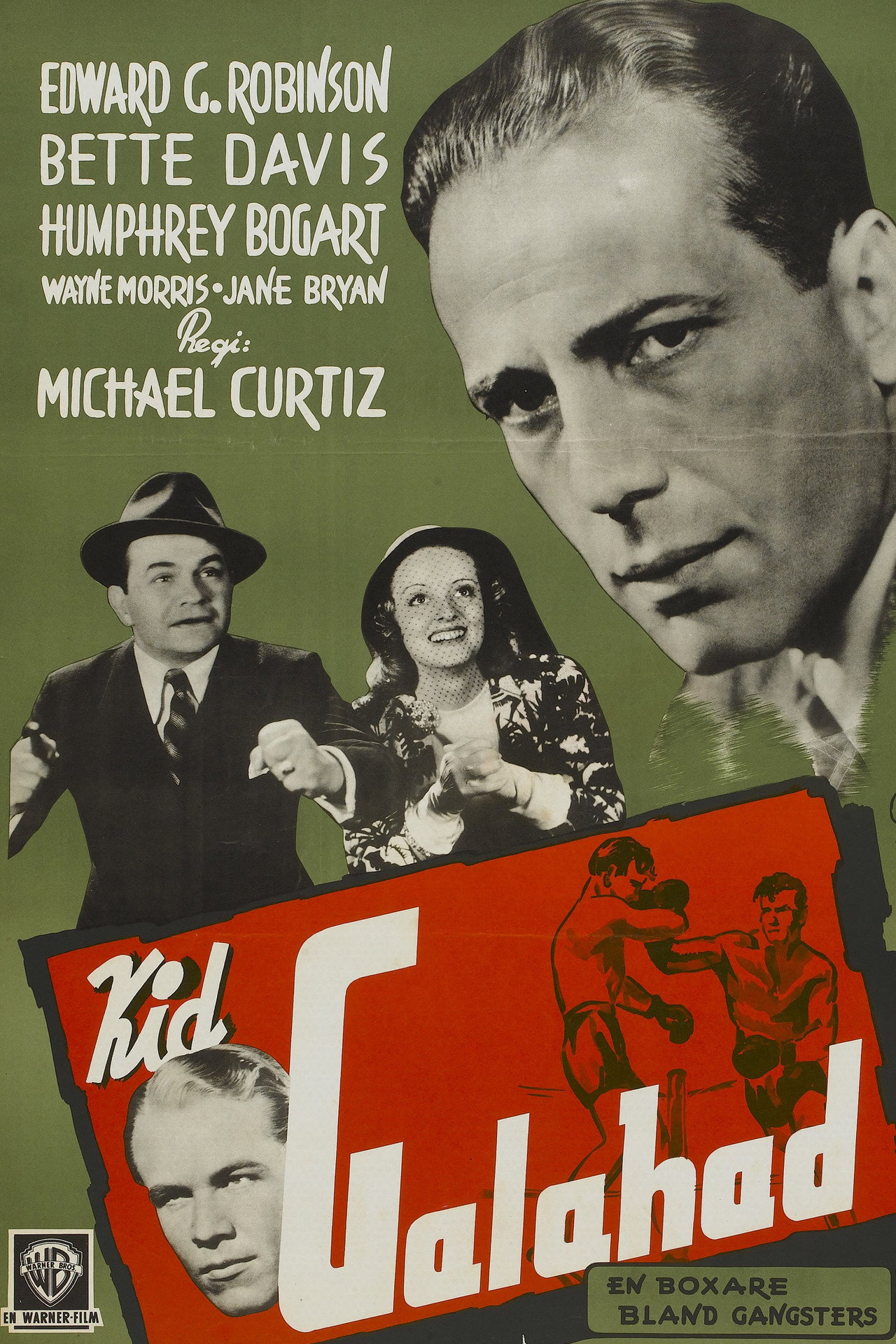 En boxare bland gangsters filmaffisch