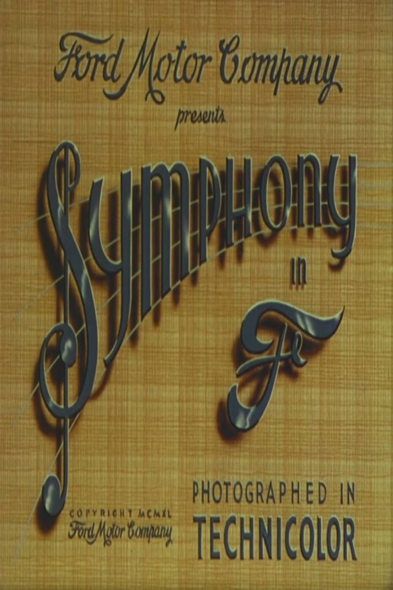 Symphony in F