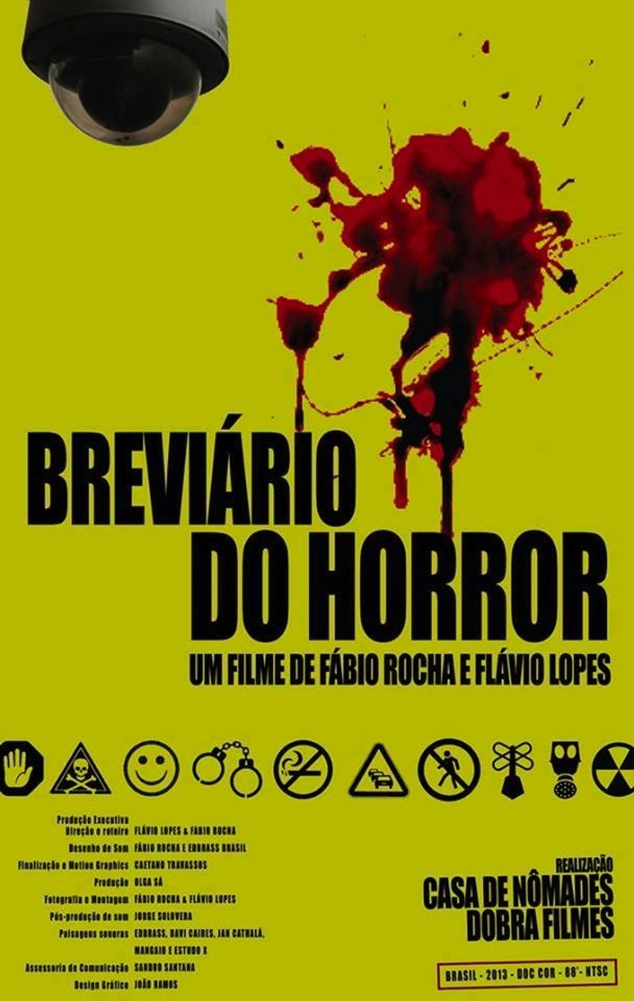 Breviário do Horror filmaffisch