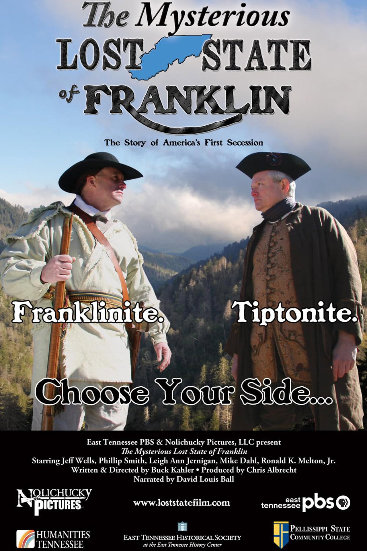 The Mysterious Lost State of Franklin (The story of America's first succession) filmaffisch