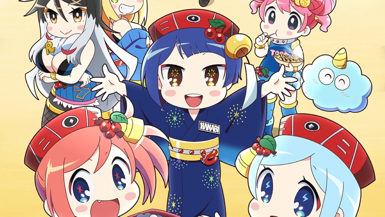 Behind the scenes from Hanabichan ~The girl who popped out of the game world~