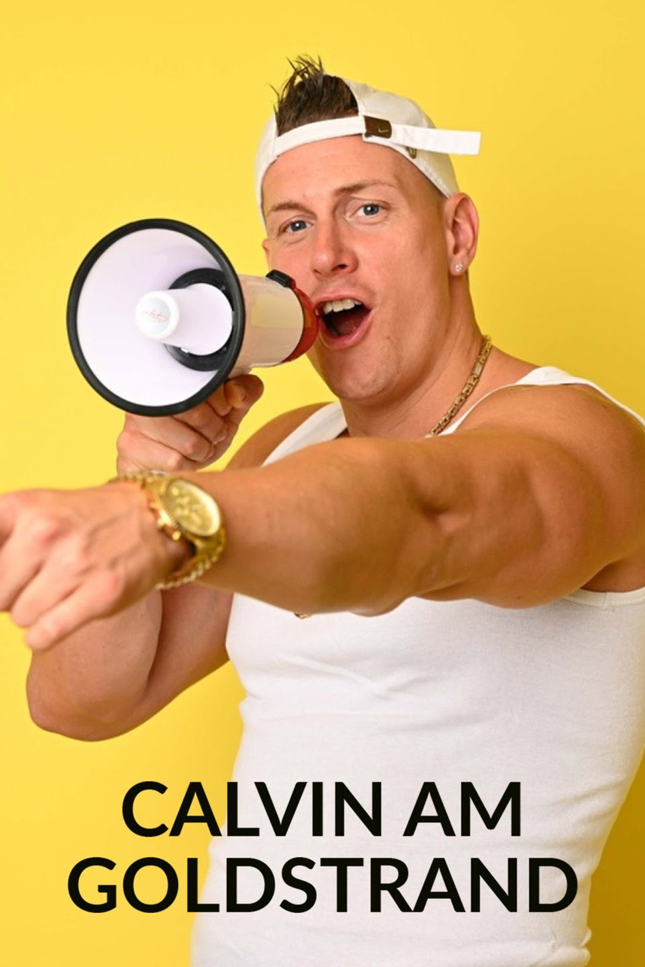Calvin am Goldstrand affisch