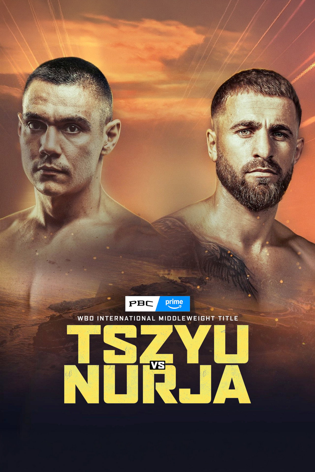 Tim Tszyu vs. Denis Nurja filmaffisch