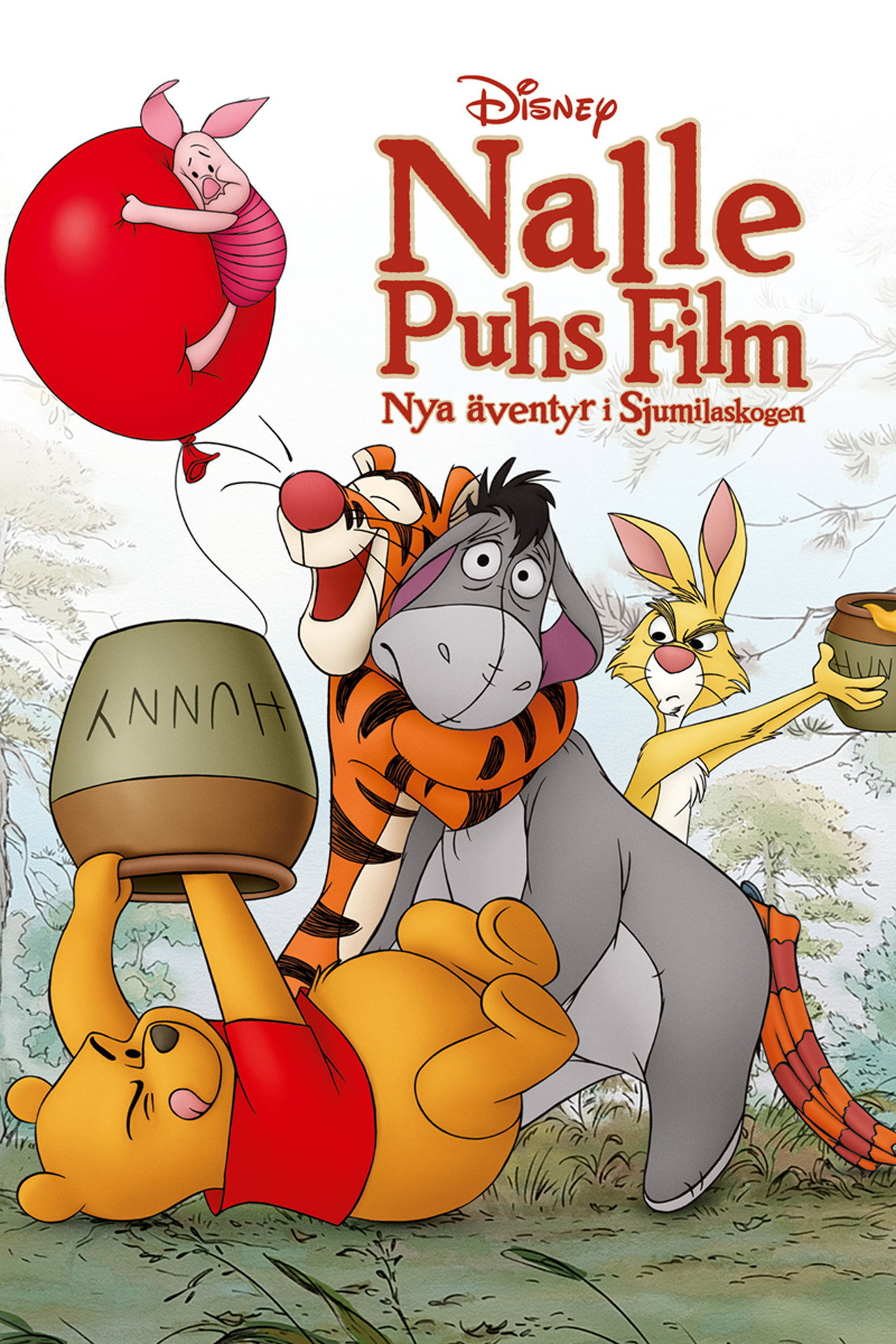 Nalle Puhs film - Nya äventyr i Sjumilaskogen filmaffisch