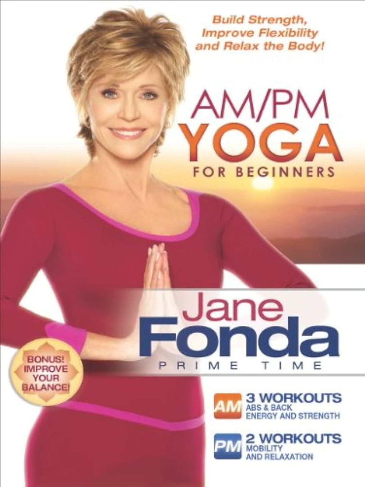 Jane Fonda's AM/PM Yoga For Beginners Backdrop