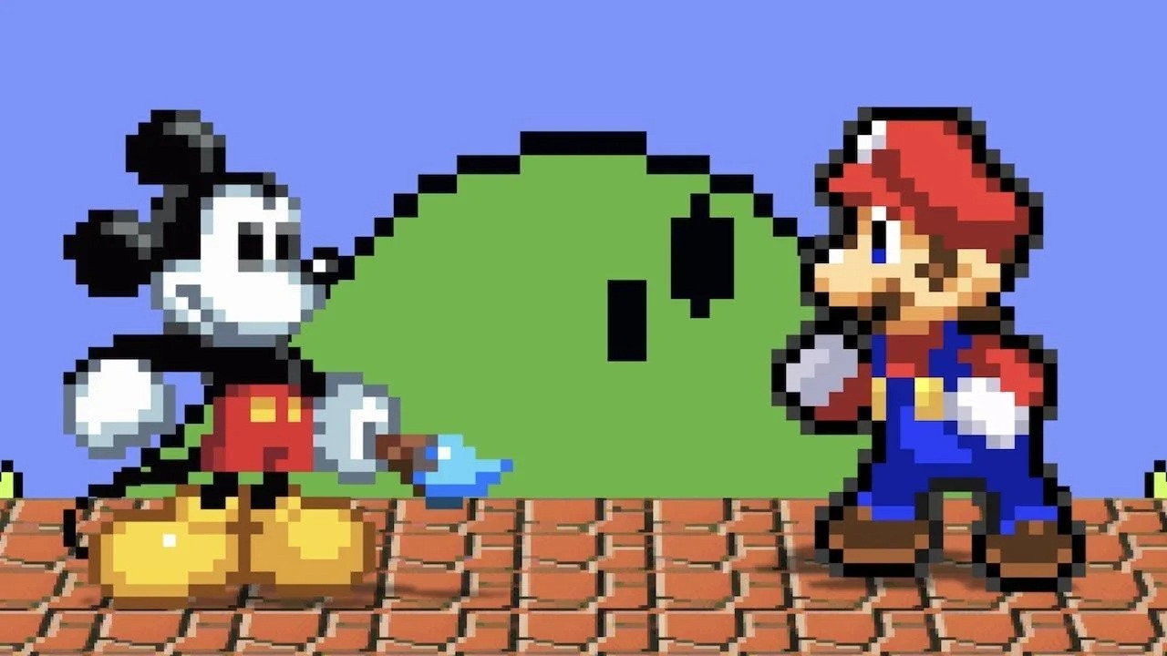 Mario, le Plombier qui voulait détrôner Mickey