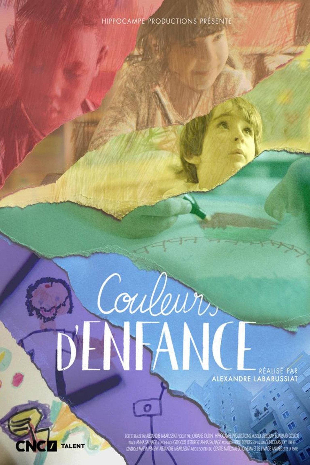 Couleurs d’enfance filmaffisch