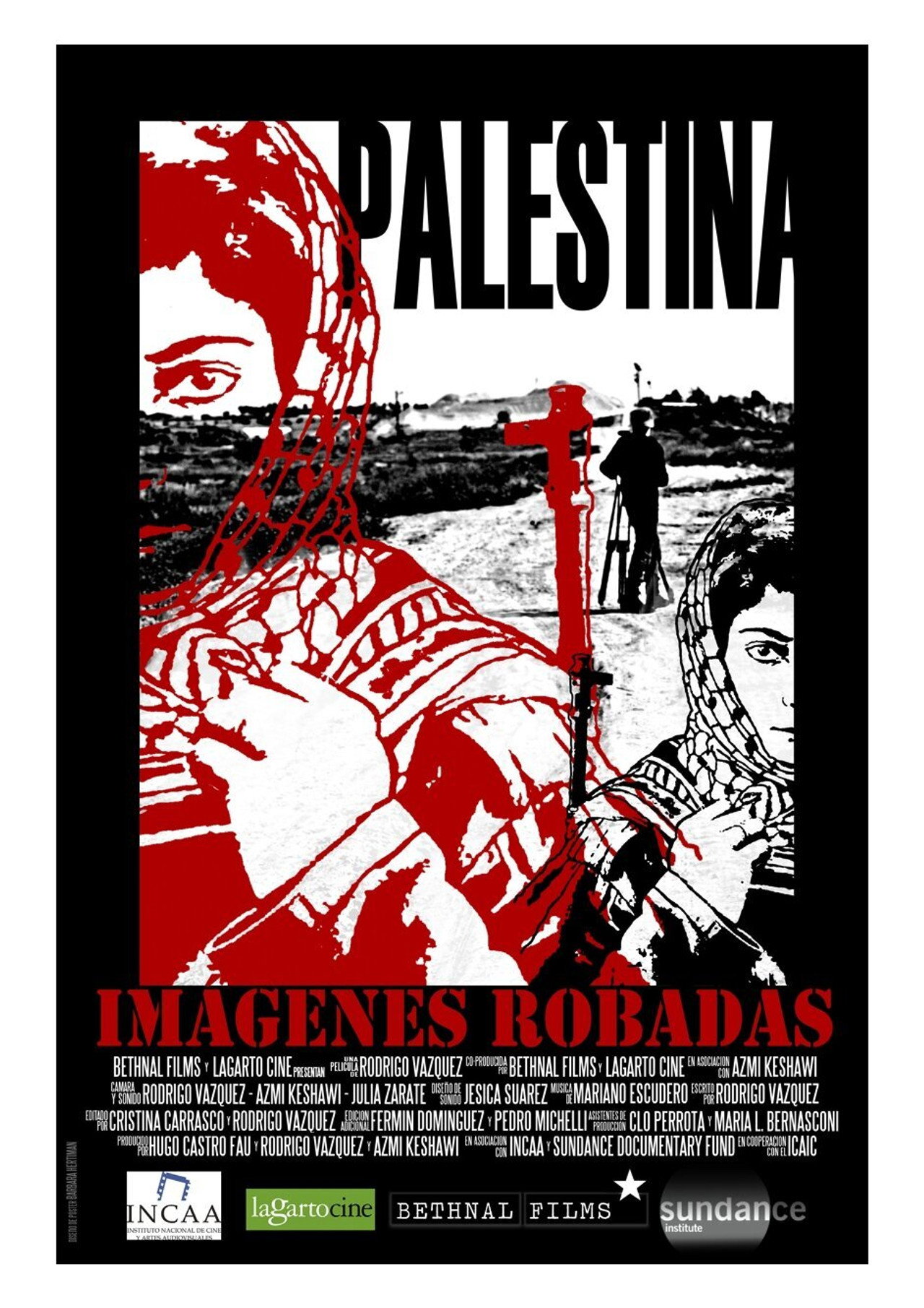 Palestina: Imágenes robadas filmaffisch