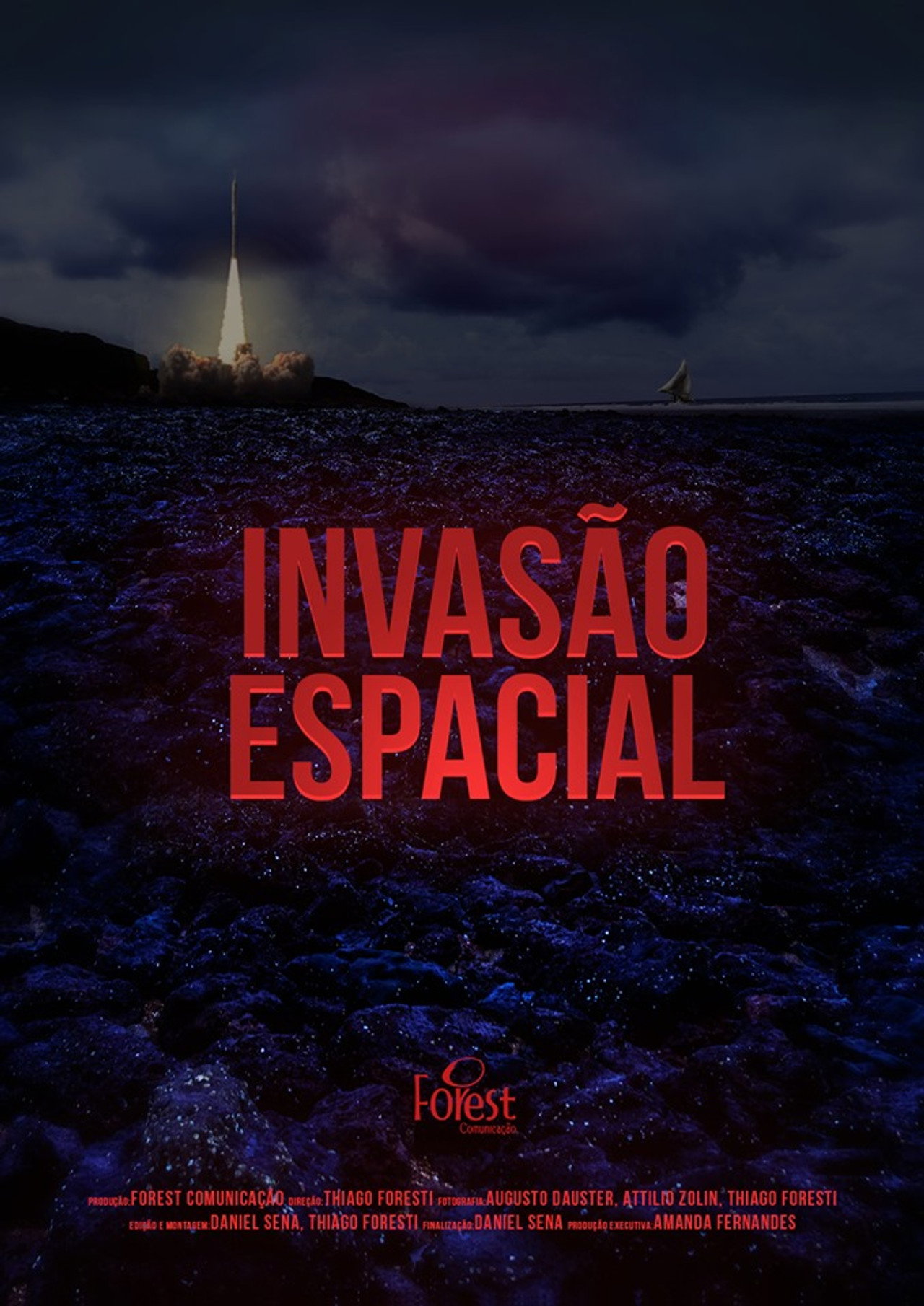 Invasão Espacial filmaffisch